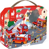 Janod Puzzle Les Pompiers