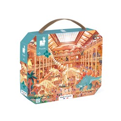 Janod puzzle - musée d'histoire naturelle - 100 pièces carton