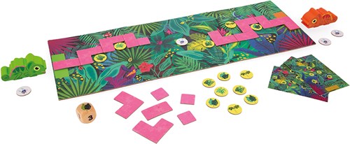 Janod jeu de société - Tropic Dinner jeu stratégique enfants bois FSC-3
