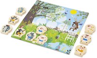 Janod jeu - Gym Challenge jeu d'activité en bois pour enfants-3