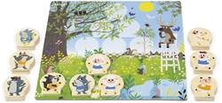 Janod jeu - Gym Challenge jeu d'activité en bois pour enfants