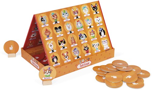 Janod Jeu de stratégie Tekitoua - Qui est-ce ? - Jeu en carton FSC pour enfants-3