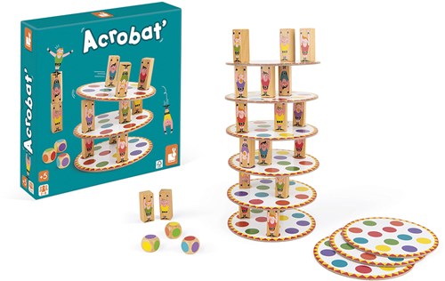 "Jeu de tour qui vacille" "Acrobat"-2