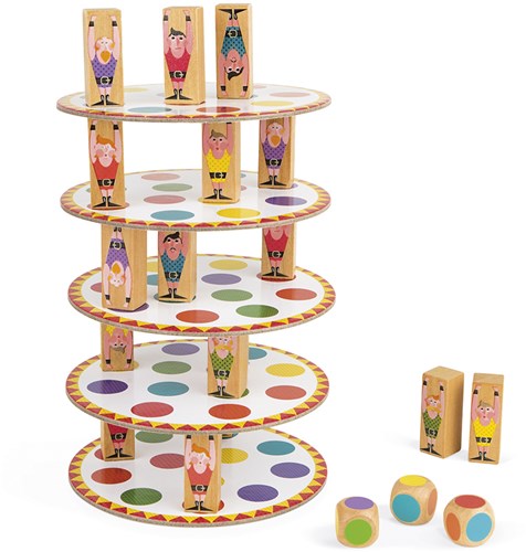 "Jeu de tour qui vacille" "Acrobat"-3