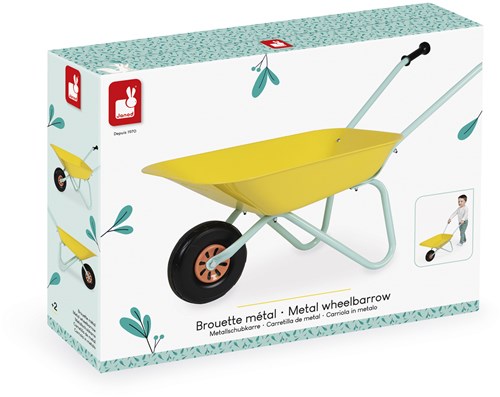 Janod brouette jouet pour enfants jardinage jardin