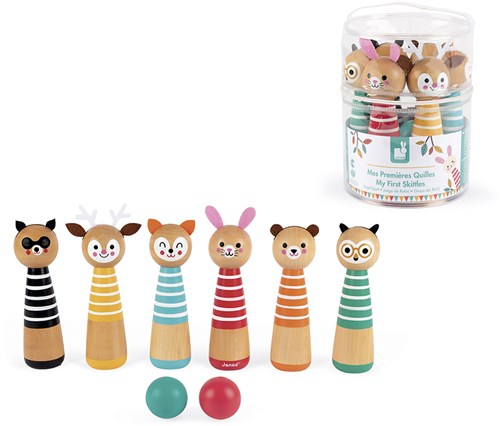 Janod Happy Garden Mon premier jeu de quilles-2