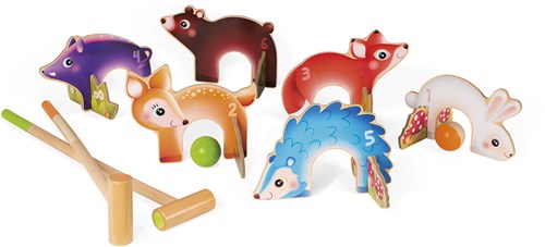 Croquet Animaux de la forêt