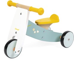 Janod draisienne tricycle - Happy garden - porteur enfant multicolore
