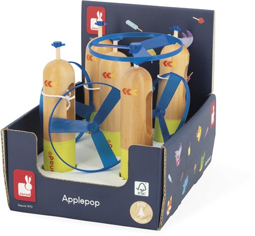 Janod jouet Applepop jeu éducatif tir de propulseur-3