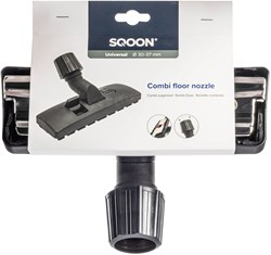 Brosse combinée universelle accessoire aspirateur noir - adaptée à tous les sols