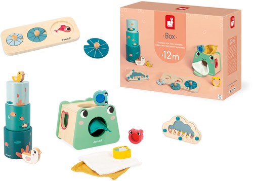 Janod - Coffret 12 mois de perception sensorielle-2