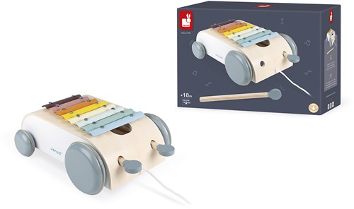 Janod Sweet Cocoon - Xylophone sur roues-2
