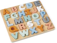 Janod puzzle alphabet en bois Sweet Cocoon - jouet éducatif 26 pièces