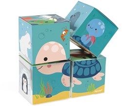 Jouets de bain Janod - 4 cubes de bain