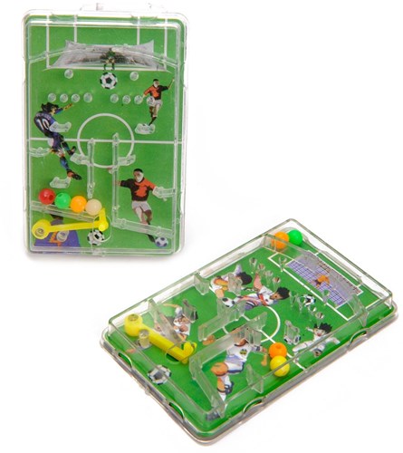 Jeu de flipper football jouet compact vert - jeu de football pour enfants-2