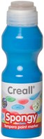Creall feutre peinture bleu - Spongy 70ml peinture enfant flacon ergonomique