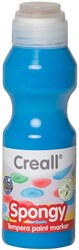 Creall feutre peinture bleu - Spongy 70ml peinture enfant flacon ergonomique