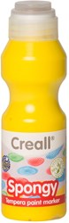Creall feutre peinture jaune - Spongy peinture enfant 70ml ergonomique