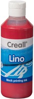 Creall encre pour linogravure rouge foncé 250ml - peinture lino pour enfants et adultes-2