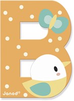 Janod jouet en bois - Lettre alphabet B éducative