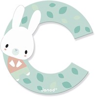 Janod jouet en bois - Lettre alphabet C éducatif