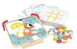Janod tableau magnétique - jouet éducatif apprendre les couleurs enfants