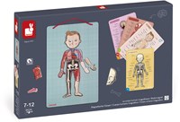 Janod Jeu Magnétique Corps Humain - Jouet Éducatif Biologie Anatomie-2