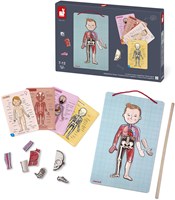 Janod Jeu Magnétique Corps Humain - Jouet Éducatif Biologie Anatomie-3