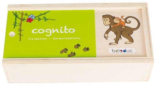 Beleduc puzzle en bois animaux jeu éducatif enfant 30 pièces-3