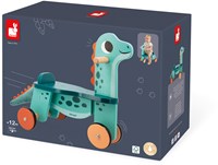 Janod Dino - Porteur Portosaurus - Dinosaure en Bois à Bascule-2