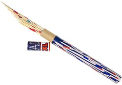 Jeu Mikado en bois XXL - Jeu d'adresse en bois, 38 cm, coloré