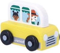 Janod van en bois - Crossroads van jaune - bois FSC - stimule l’imagination-2