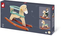 Janod cheval à bascule Ogalo jouet en bois - classique et sûr-2