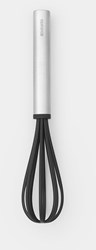 Brabantia fouet petit - ustensile de cuisine pour poêles antiadhésives noir