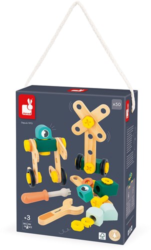 Janod Brico'Kids - Ton 50 pièces