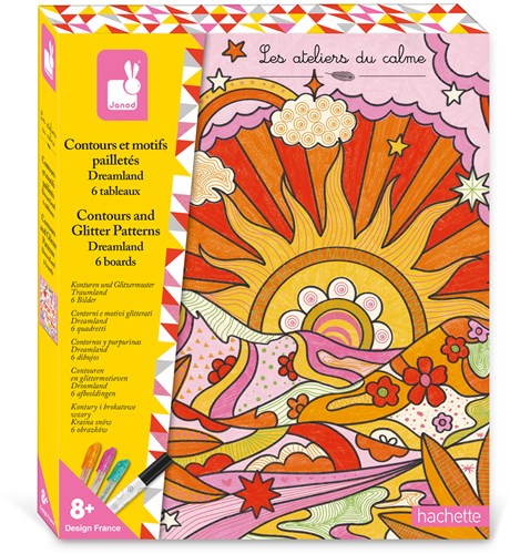 Janod Atelier - Contours et motifs pailletés Dreamland