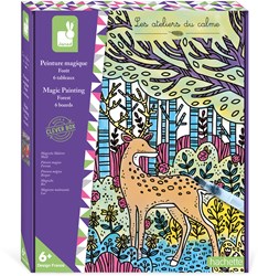 Janod Atelier peinture forêt magique - jouet créatif pour enfants