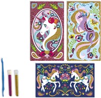 Janod kit créatif licornes à paillettes jouet créatif-3