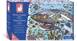 Janod peinture - Coffret peinture magique océan loisirs créatifs enfants