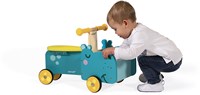 Janod vélo cargo en bois hippopotame - porteur avec rangement-3