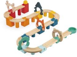 Janod circuit à billes en bois - jouet éducatif - 44 pièces FSC