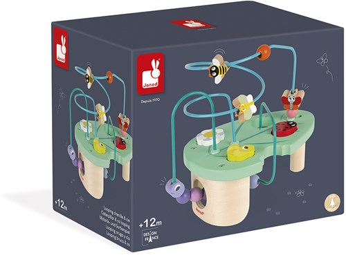 Janod jouet en bois - Looping Chenille & Cie - jeu de motricité pour tout-petits-2