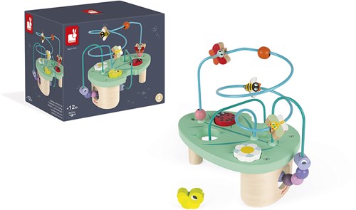 Janod jouet en bois - Looping Chenille & Cie - jeu de motricité pour tout-petits-3