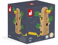Janod Tropik - Jeu d'enfilage arbre en bois - Jouet motricité FSC-2