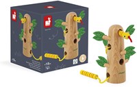 Janod Tropik - Jeu d'enfilage arbre en bois - Jouet motricité FSC-3