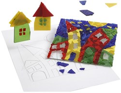 Creativ Company mélange de verre mosaïque petit 2 kg matériel créatif coloré