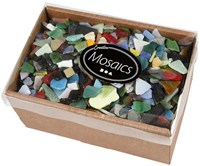 Creativ Company mélange de verre mosaïque petit 2 kg matériel créatif coloré-3