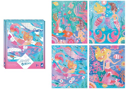 Janod Atelier - Océan Magique - Peinture aquarelle