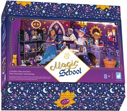 Janod Magic School - Jouet créatif atelier de sorcière miniature 3D