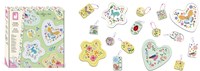 Janod kit moulage plâtre - Coffret créatif jardin fleuri dès 7 ans-3